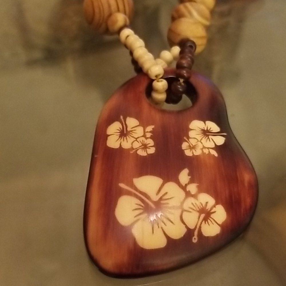 Boho hippie necklace PM 1384 - Picture 1 of 7